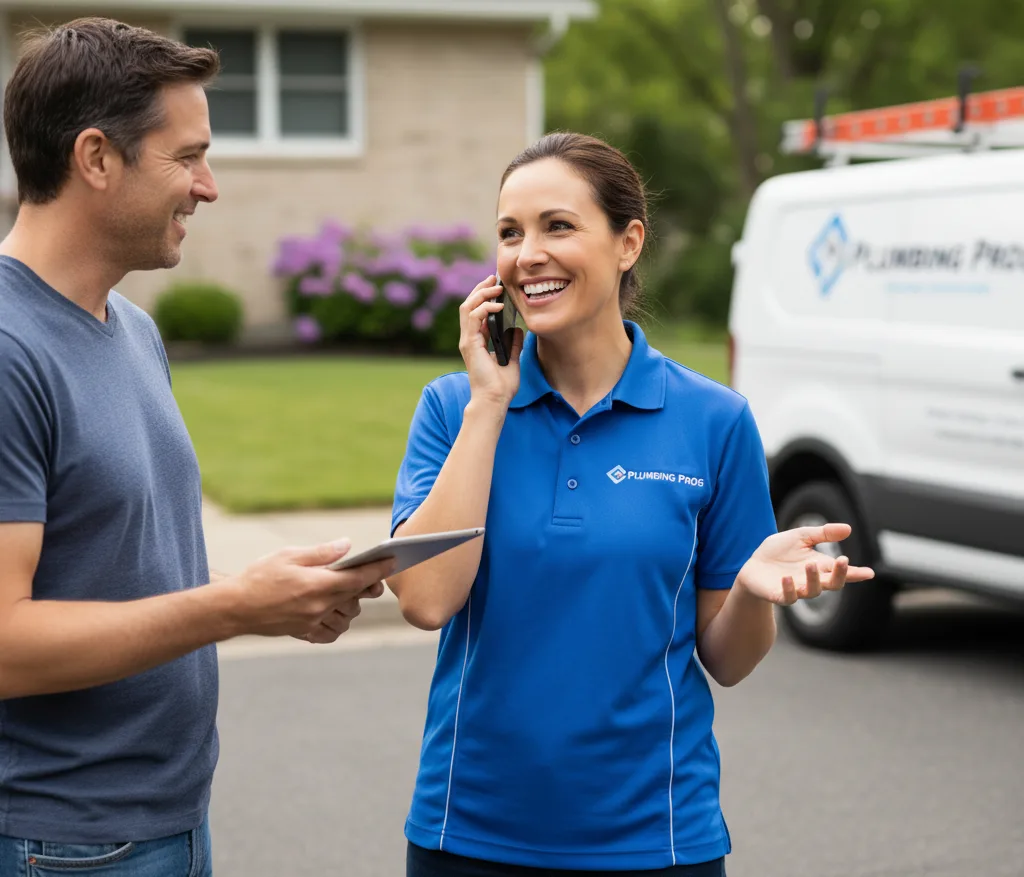 Grant Plumbing customer support in Boomer